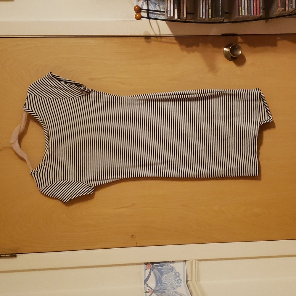 BODYCON STRIPED DRESS - Picture 5 of 6